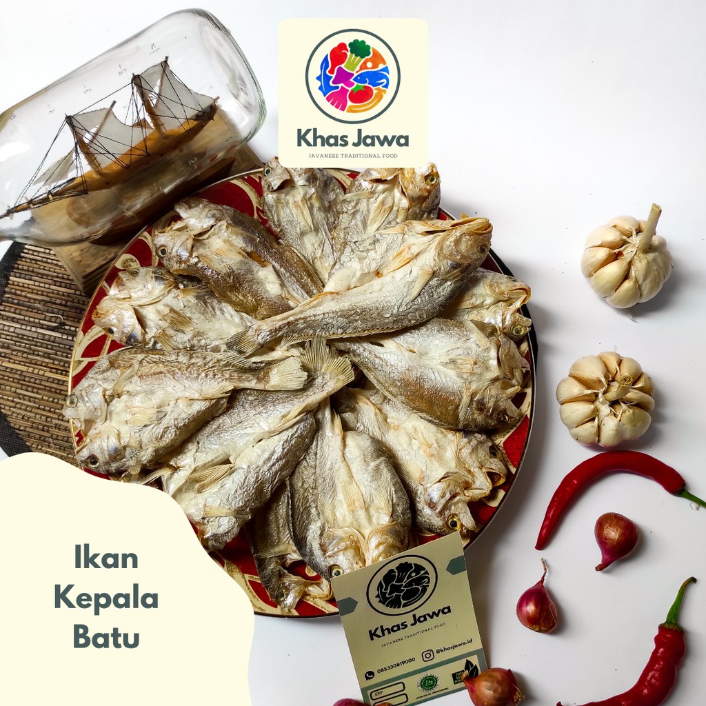 

KEPALA BATU/IKAN ASIN SAMGE BELAH/IKAN TETET BELAH