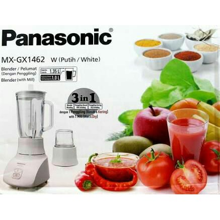 DISKON HOT BLENDER PANASONIC MX-GX1462 3IN1 GARANSI 100% BOS