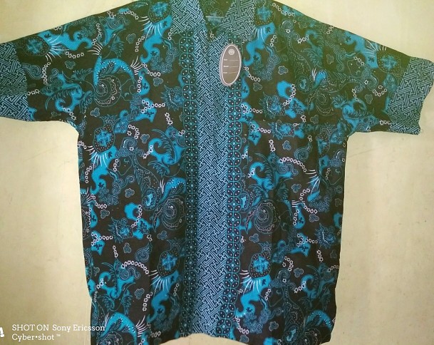 Kemeja Batik Risna Batik Jumbo Hrb089 Ppbtk07 Wsa04 Lengan Pendek Kode 22 /kemejapria/kemejabatik