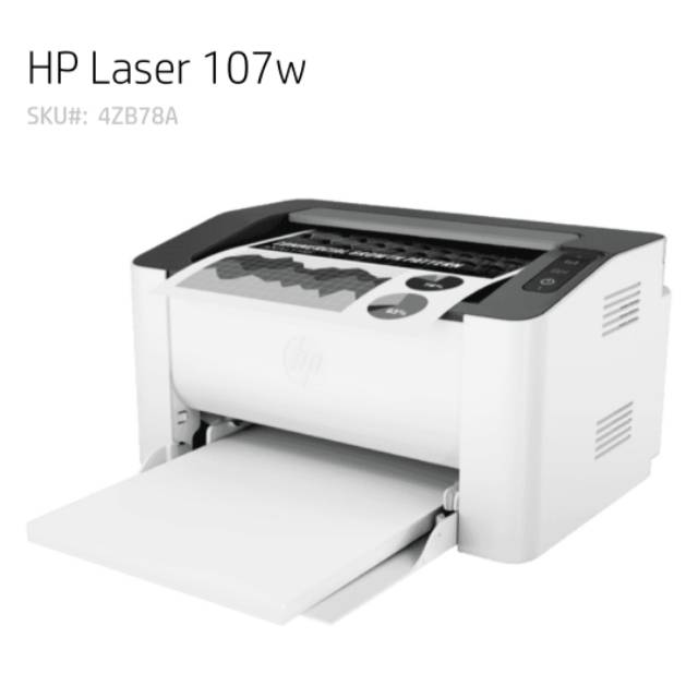 Printer HP Laser 107W 107 W LaserJet 107W HP107W HP107 W