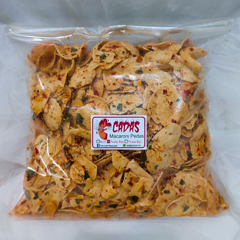 

BADAS KILOAN BASRENG PEDAS ±480gr DAUN JERUK