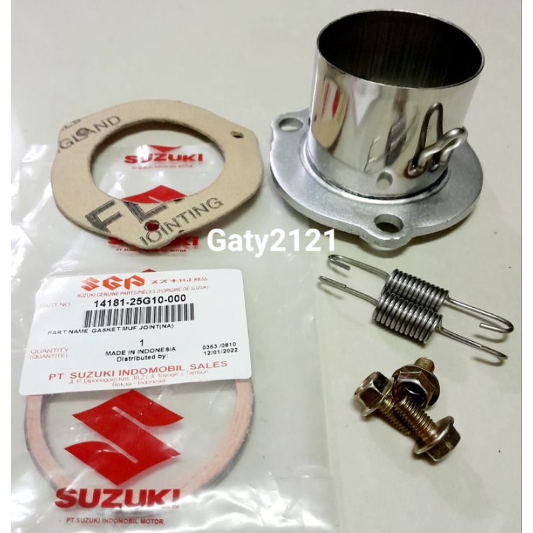 Adaptor perpak silincer knalpot satria fu