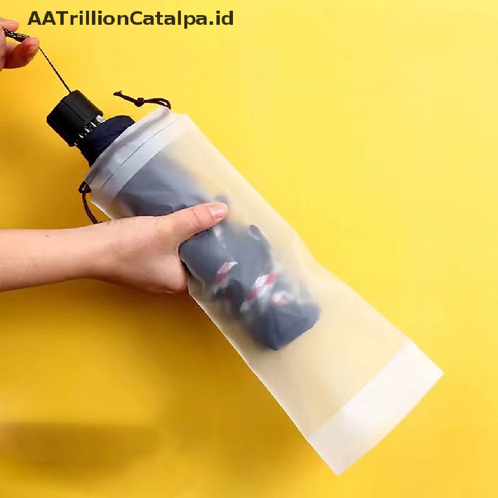 Aa Tas Serut Penyimpanan Payung Motif Segitiga Portable Reusable Untuk Rumah