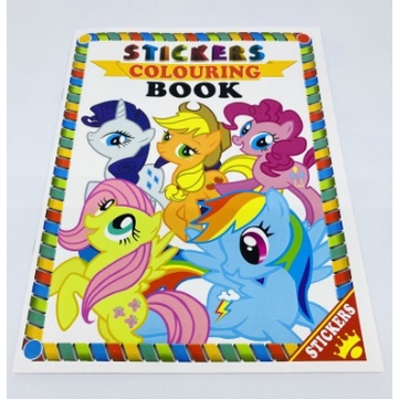 Order Now Buku Mewarnai Anak Buku Sticker Activity Book Little Pony Order Now