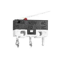 Micro Limit Switch Mini Plus Plat Tanpa Roda