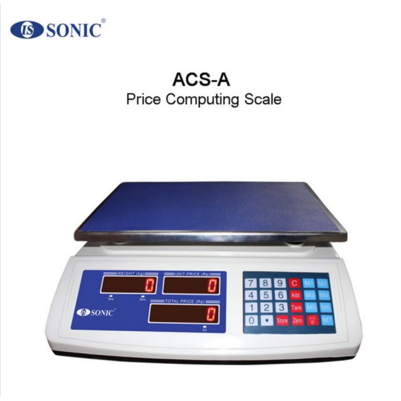 Timbangan serbaguna Sonic ACS-A 30kg