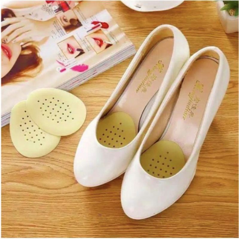 Bantalan Silicon Pelindung Tumit Anti Pegal Anti Bau Bantalan High Heels