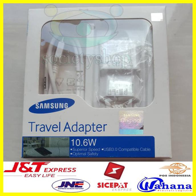 CHARGER KHUSUS SAMSUNG NOTE 3 & GALAXY S5 - CASAN CARGER HP ORIGINAL