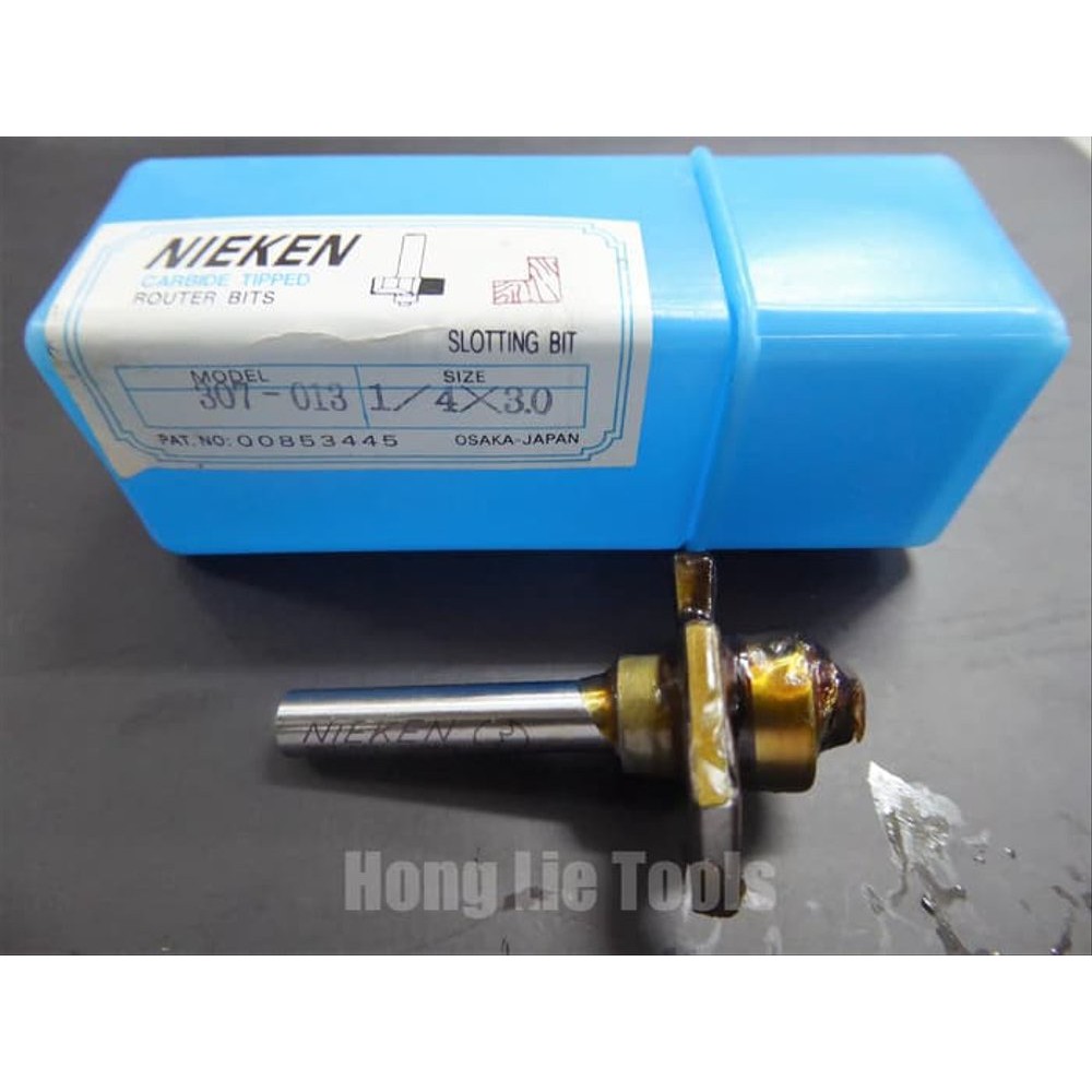 Nieken 307-013 Mata Router Profil T Slotting Bits 3 mm