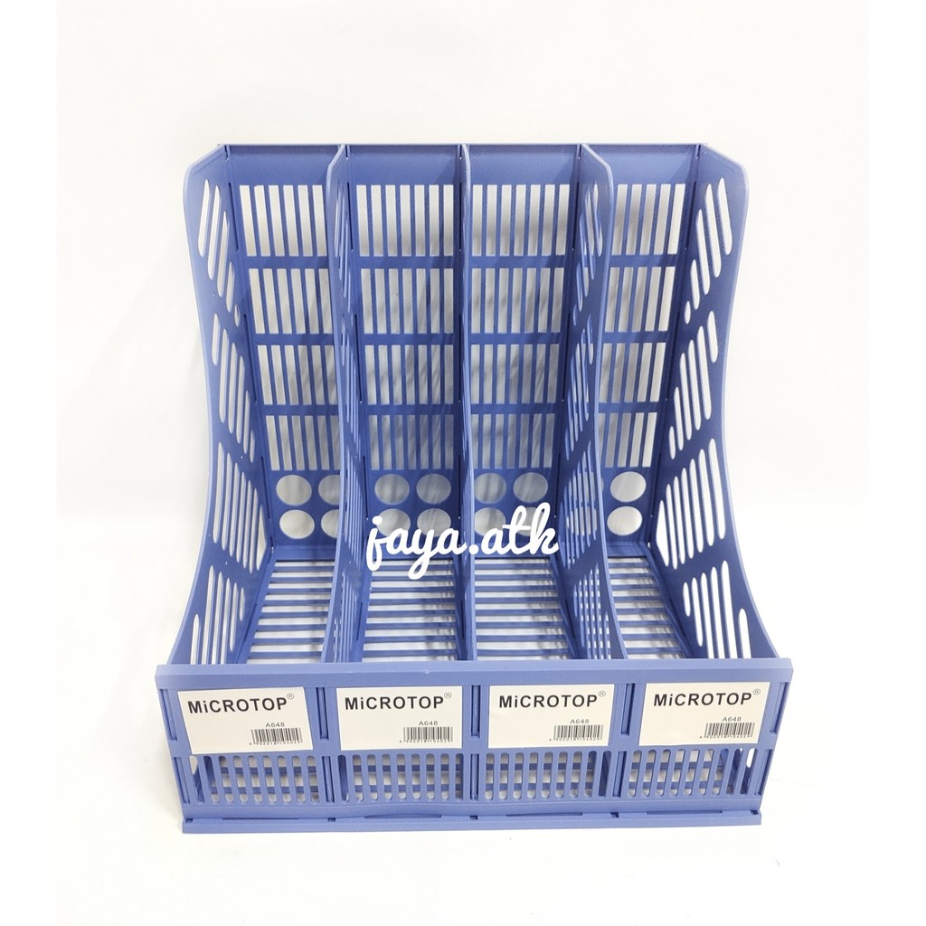

BOX FILE PLASTIK BOKS FILE KERANJANG RAKIT 4 SUSUN BOX DOKUMEN MAGAZINE HOLDER 648