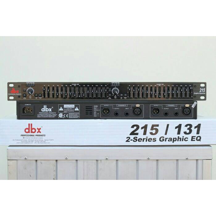 EQUALIZER DBX-215 EQUALIZER DBX 215 EKUALISER DBX-215 EKUALISER DBX215
