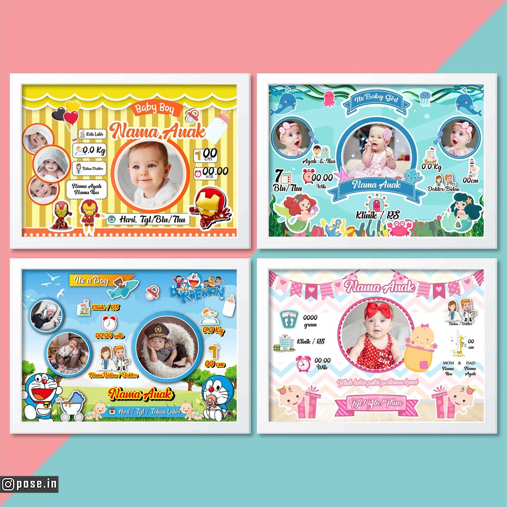 EDIT FOTO BIODATA BAYI SOFTCOPY KHUSUS UK A4