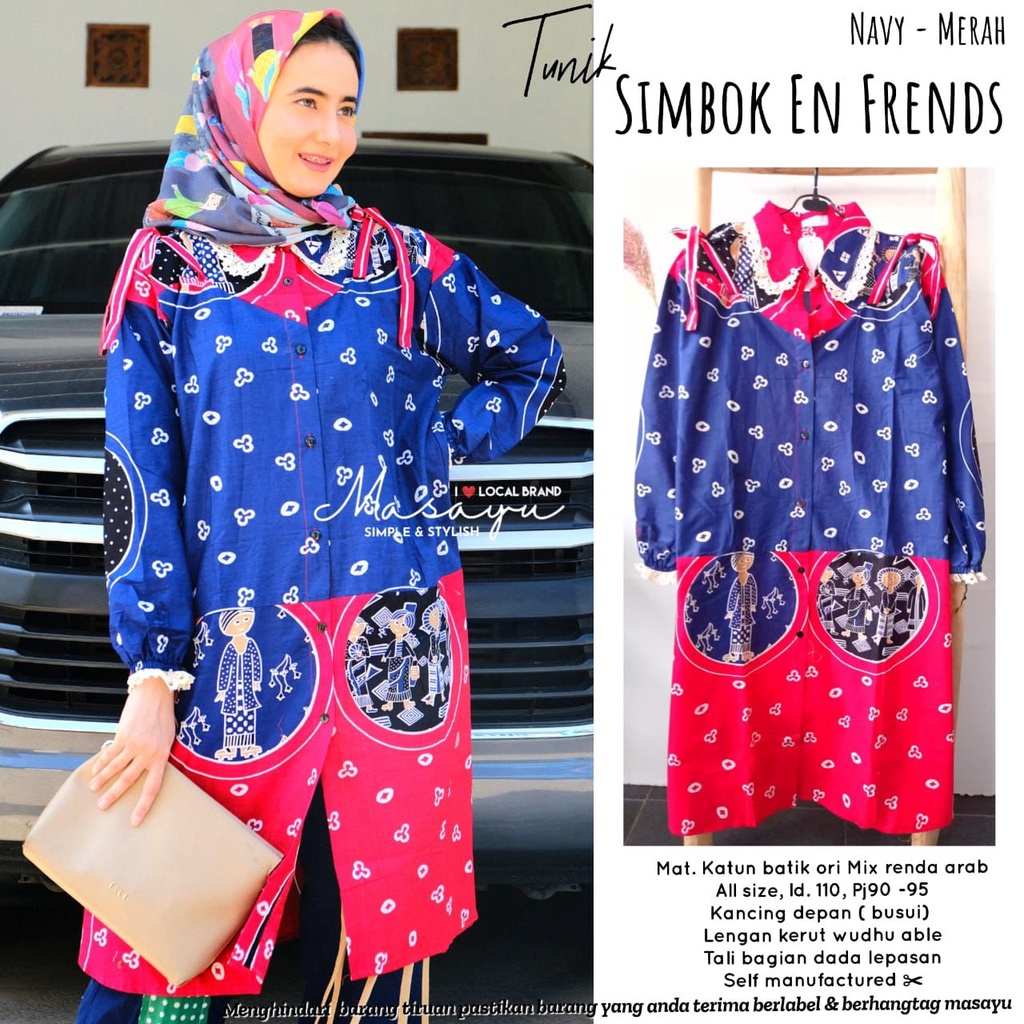 Tunik simbok and friends ori by masayu