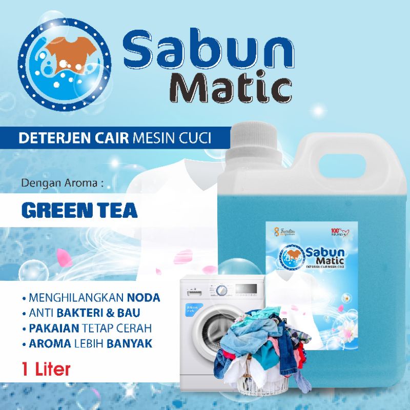 Sabun cair matic aneka aroma wangi segar kemasan jurigen 1 liter
