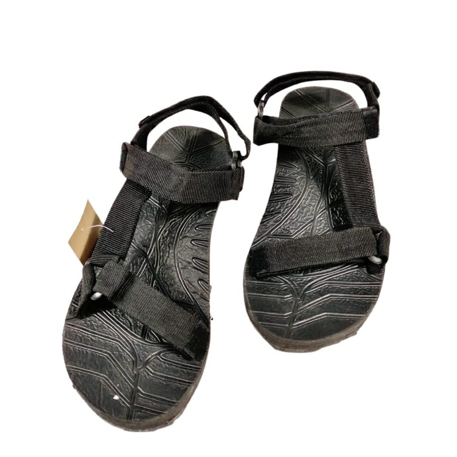 Sandal Gunung PRIA FULL BLACK