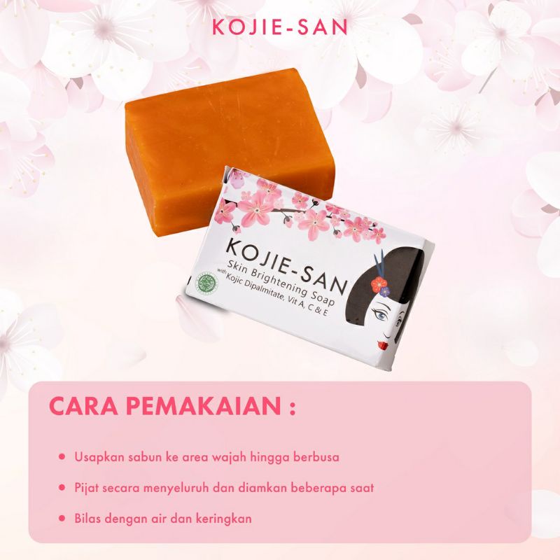 KOJIE SAN BRIGHTENING SOAP GOAT MILK/KOJIC [𝗕𝗣𝗢𝗠]