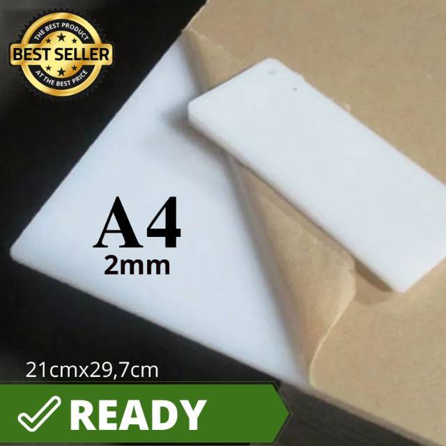 

Acrylic Lembaran A4 2mm susu