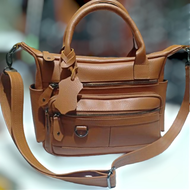 Tas kulit wanita premium asli papirut garut