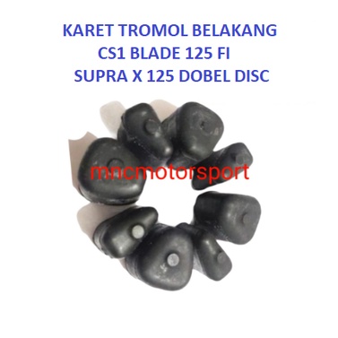 KARET TROMOL BELAKANG BLADE 125 FI NEW SUPRA X 125 DOBEL CAKRAM CS1 CS 1 SUPRA GTR SONIC