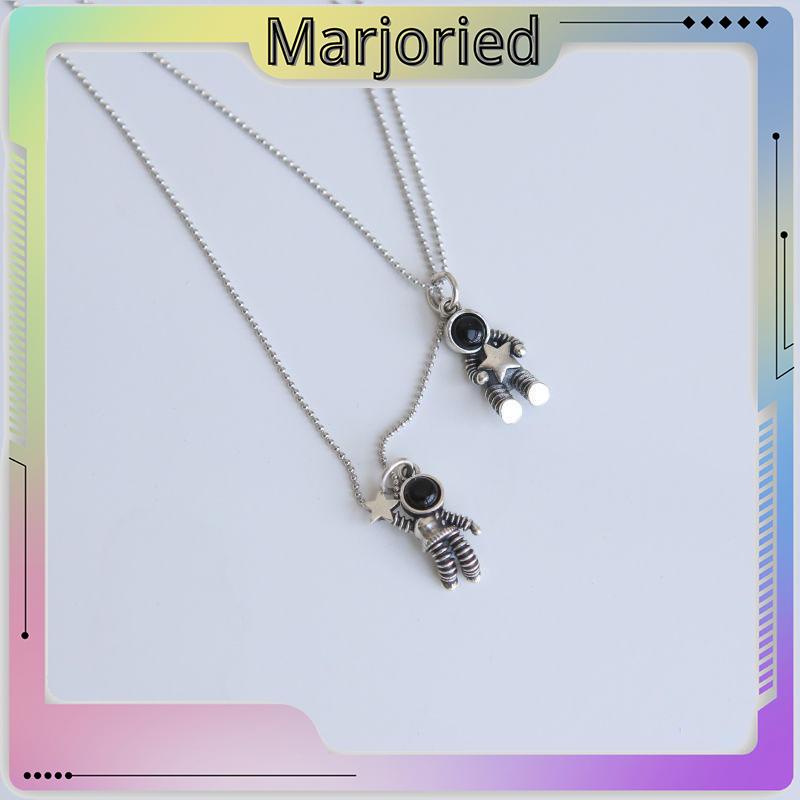 Kalung Couple Pasangan Liontin Astronot Hip Hop Pria Keren Necklace Choker-MJD