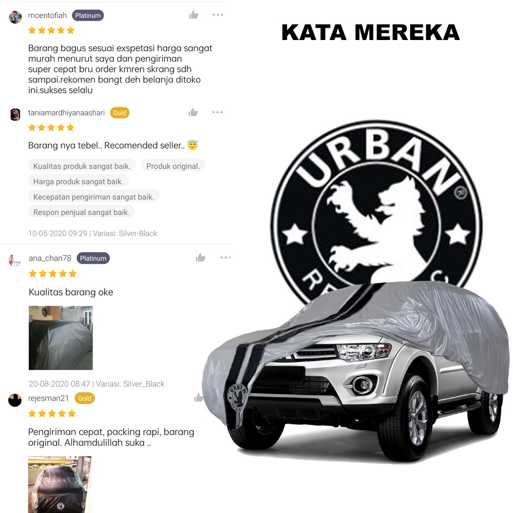 Urban / Cover Mobil Suzuki Karimun Wagon R 100% Waterproof / Aksesoris Mobil Wagon R / DSM