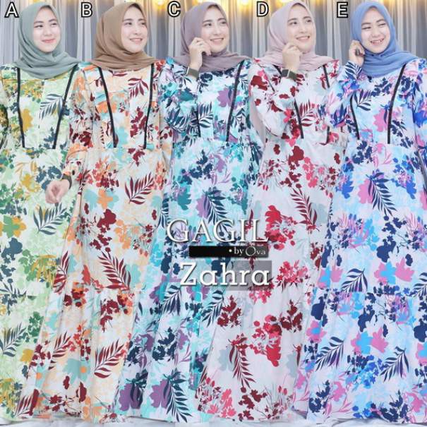 Gamis ZAHRA Dress  Original by GAGILL FASHION