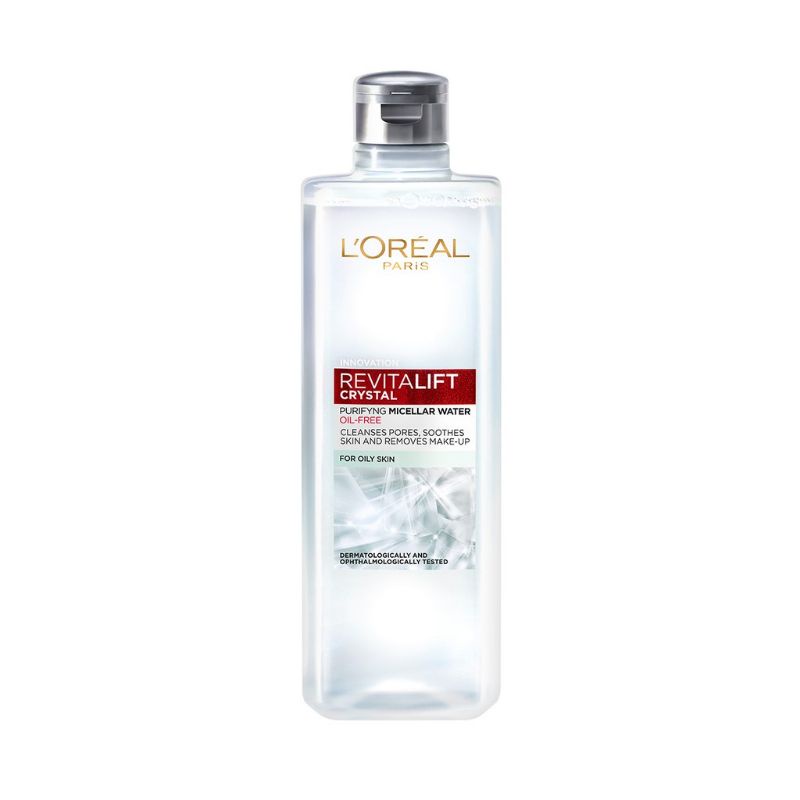 L'oreal Revitalift Crystal Purifying Micellar Water Oil Free