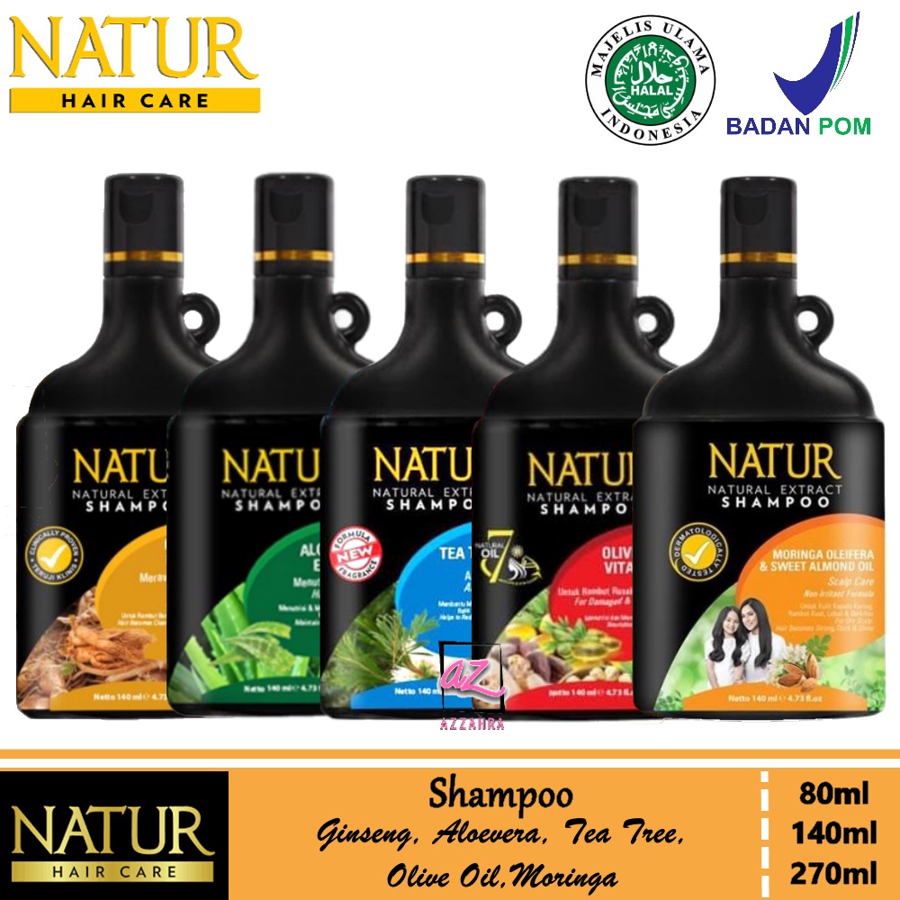 NATUR Hair Care Series | Shampoo | Conditioner | Hair Tonic | Hair Mask | Hair Vitamin