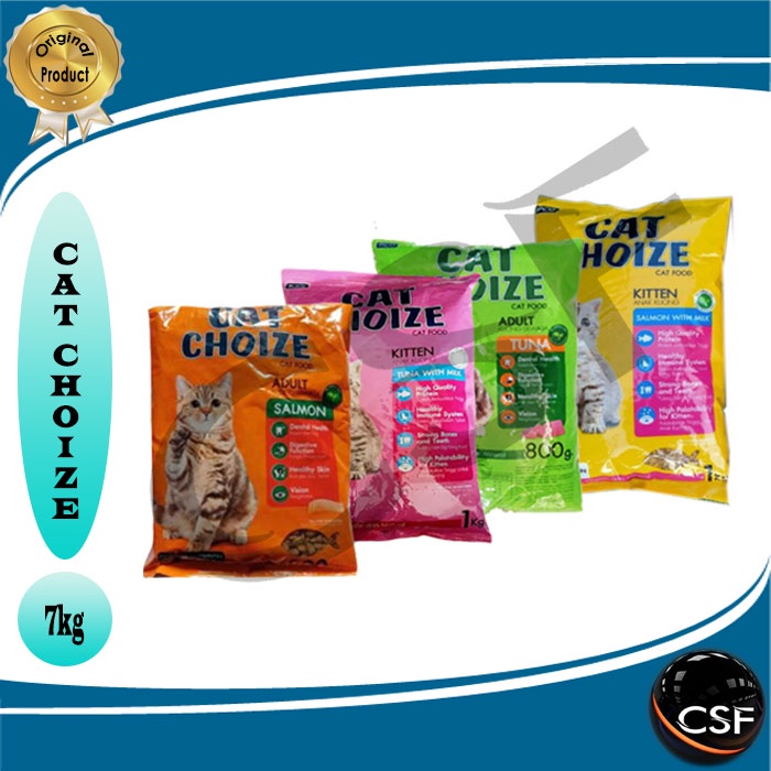 Makanan Kucing Cat Choize 7 bungkus All Varian (EKSPEDISI)