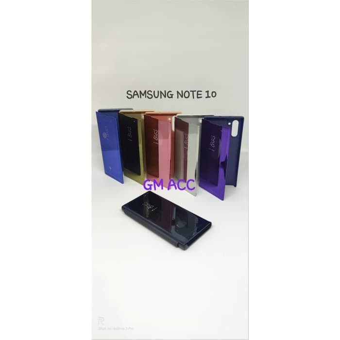 Flip Mirror Cover Clear View Type Samsung A10/A11/A12/A20/A21/A30/A31