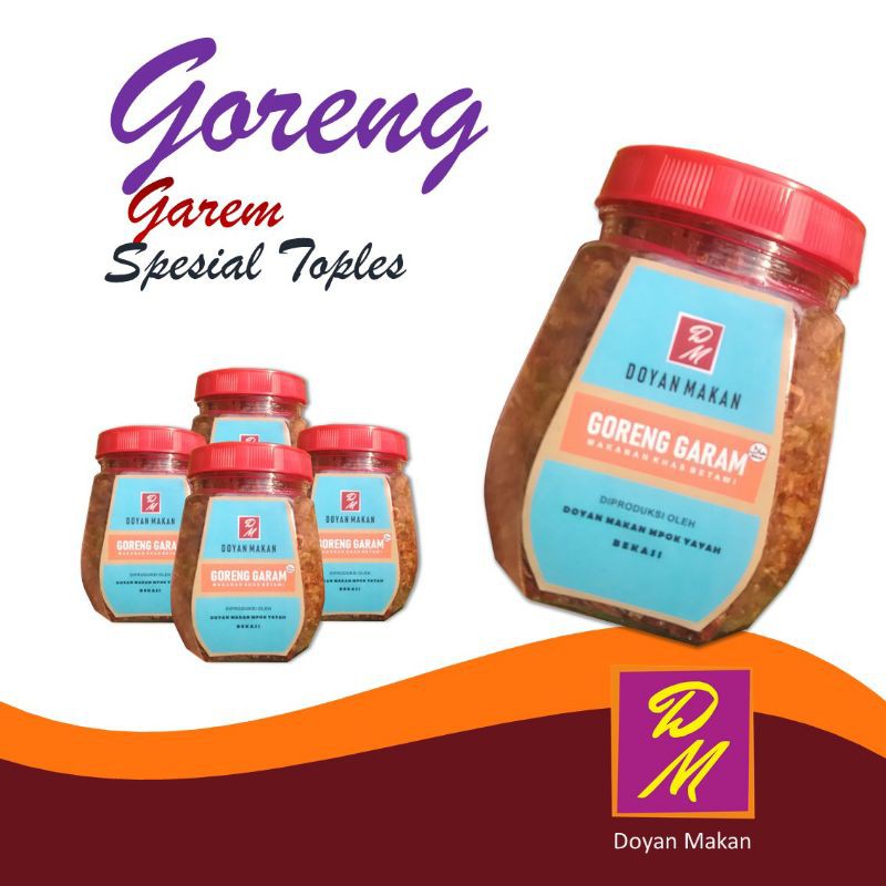 

Makanan Ringan Snack Murah GORENG GAREM Khas Bumbu Kampung Toples Belimbing Pedasnya Nampol