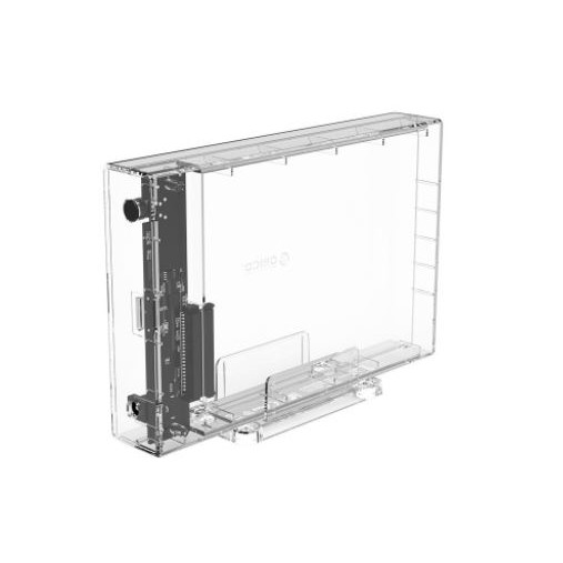 Casing harddisk Hdd external Orico 3.5 inch sata usb 3.0 5gbps enclosure transparent 3159U3