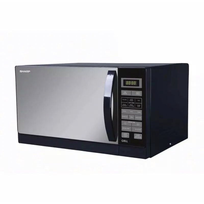 [ Sharp ] Microwave / Oven + Grill Sharp R-728 KIN (Hitam) / 728 WIN (Putih) - 25 L - Digital FREE GIFT!!