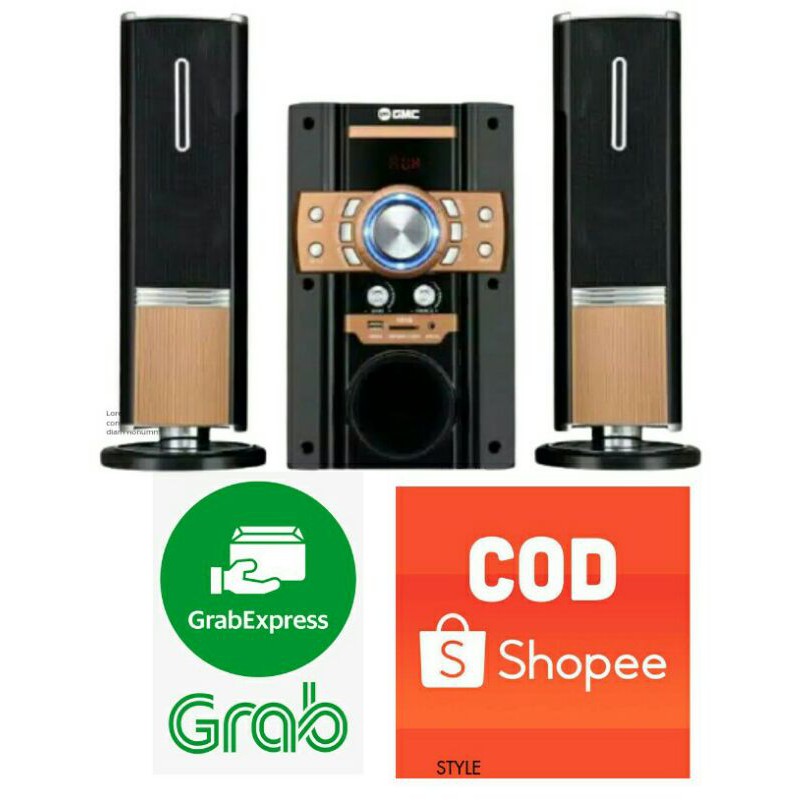 Speaker Aktif GMC 885S Bluetooth Multimedia Subwoofer Super Bass Original