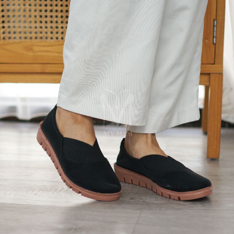 Mym2m Sania Sepatu Wanita Slip on Kasual Terlaris