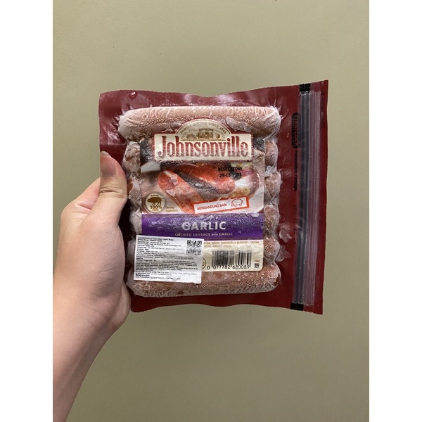 

Sosis Babi Johnsonville rasa Garlic