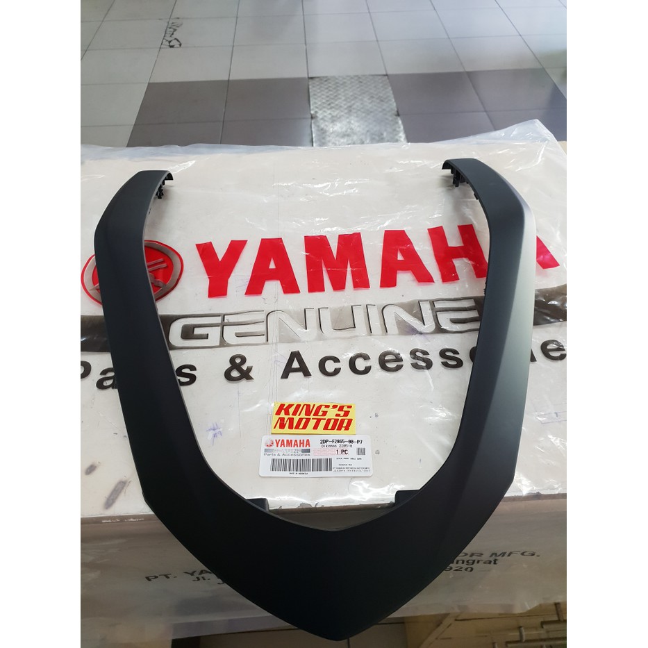 COVER FRONT, DASI, ALIS NMAX, N-MAX HITAM DOFF 2018 ASLI YAMAHA