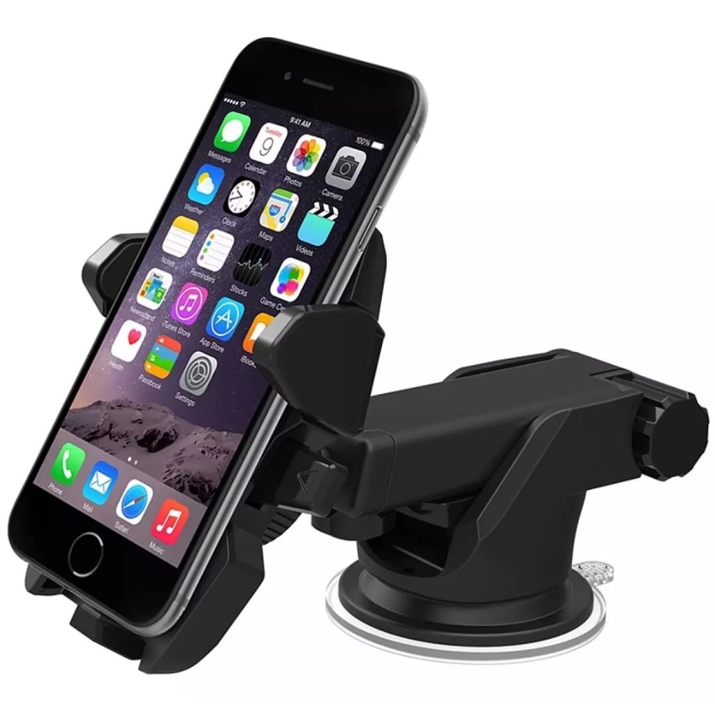 Car Holder Hp Mobil HD-09 360 Degree Rotation Universal Phone Holder HD09 For Handphone Dan Tablet-Car Holder Tempel Mobil Kaca-Holder Dashboard Dudukan Mobil Aksesoris Multifungsi-Holder Hp Di Mobil 360 Derajat All Smarthphone