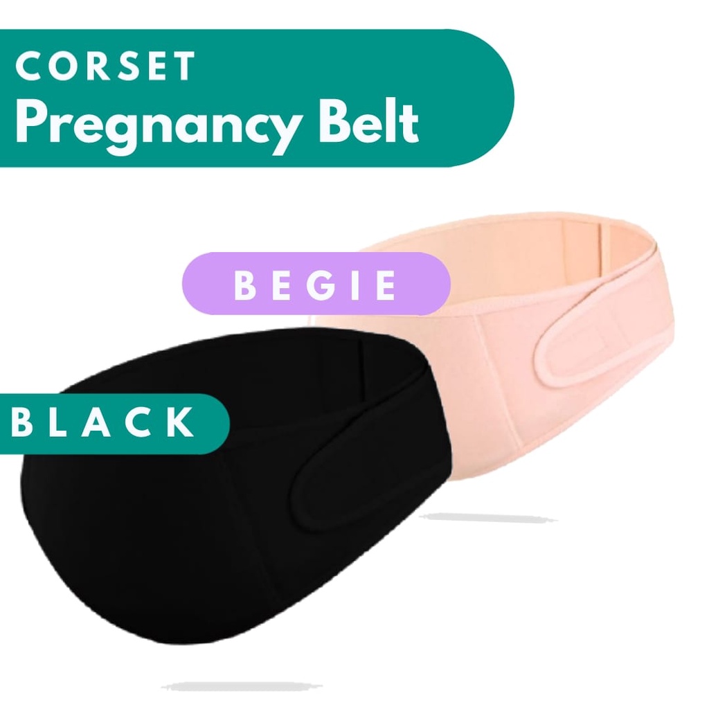 Korset Sabuk Hamil Penyangga Perut  Corset Pregnancy Belt by Momiasi