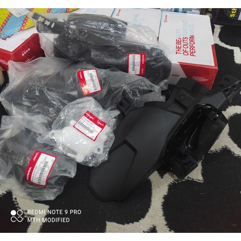 Hugger airblade vario 160 original honda vietnam