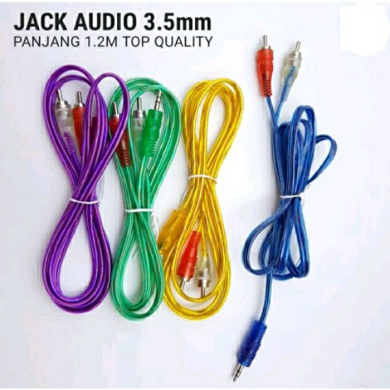 Kabel jack audio salon aktif/salon speaker