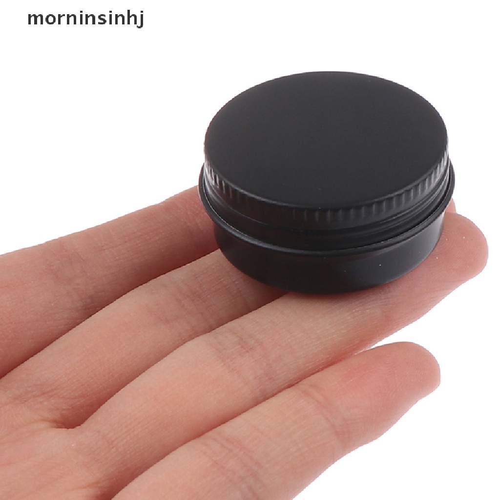 Mornin 10pcs Pot Kosong Bahan Aluminum Untuk Lip Balmwaxkosmetik