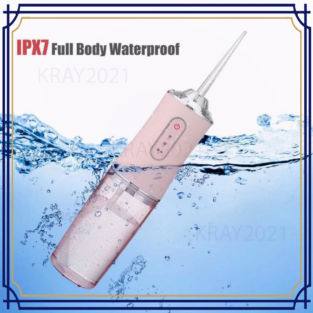 Alat Pembersih Gigi Water Pulse Jet Dental Floss - HL996