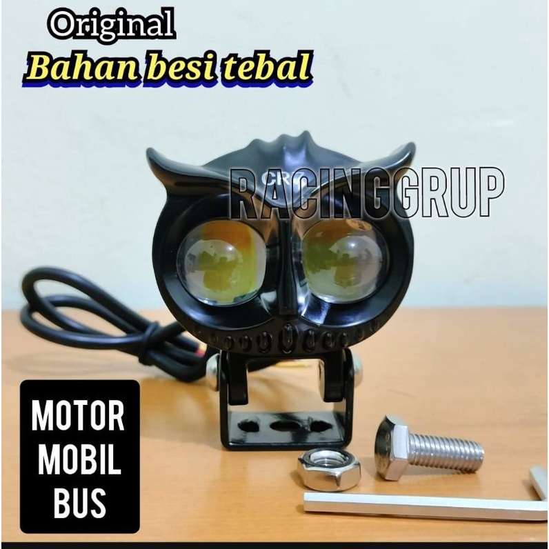 LAMPU TEMBAK OWL D2 BURUNG HANTU(T032)