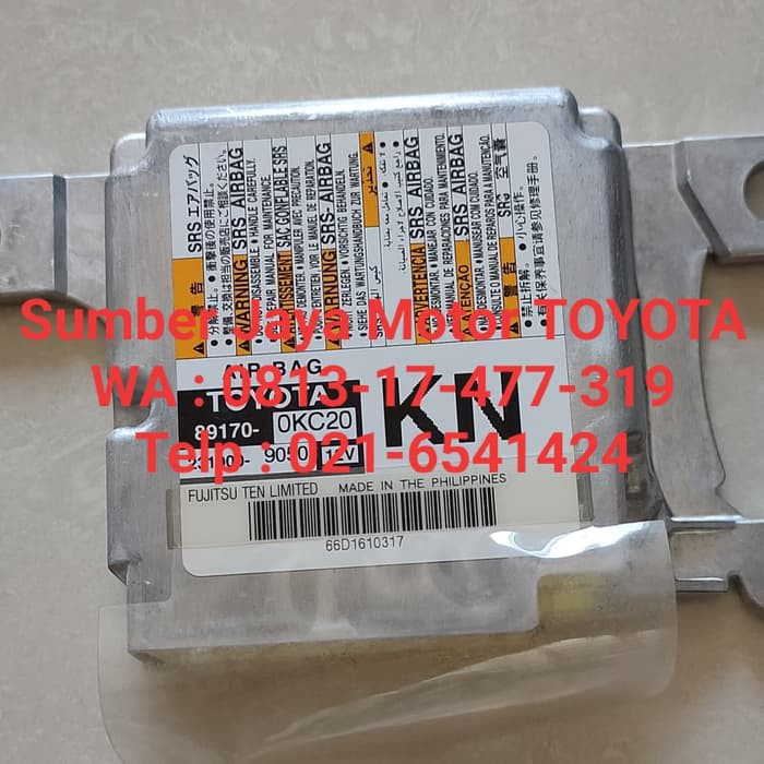 modul airbag innova reborn 89170 - 0kc20