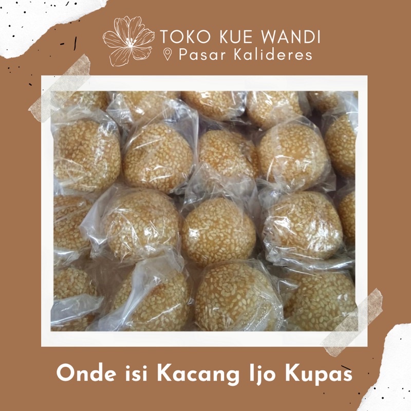 

Onde isi Kacang Ijo Kupas