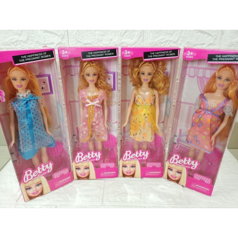 MAINAN BARBIE HAMIL PLUS ISI BABY BARBIE