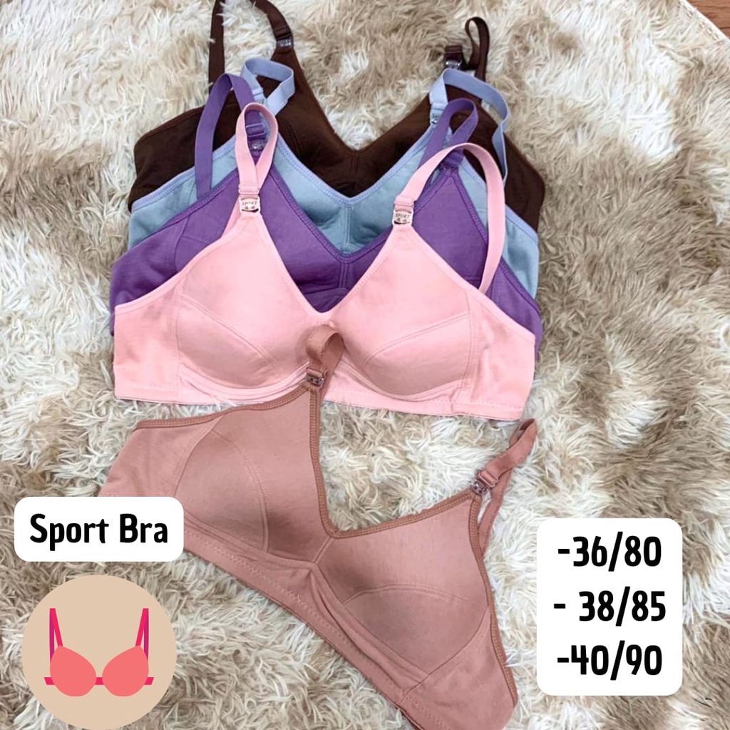 SPORT BRA WANITA | BH WANITA SPORT NON BUSA | SPORT BRA | BH WANITA DEWASA TANPA KAWAT &amp; BUSA