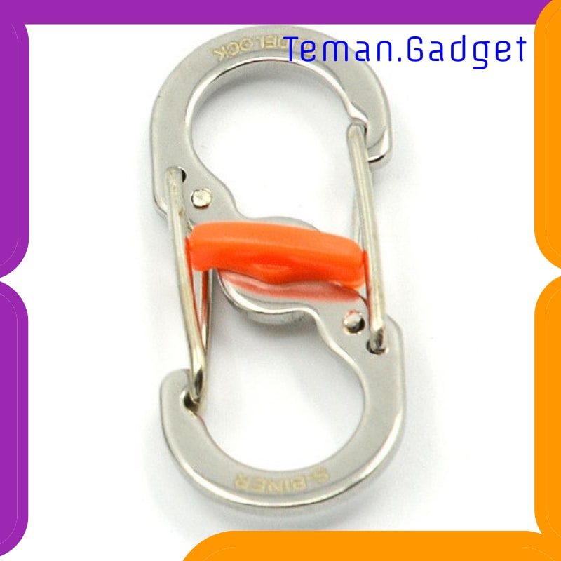 TG-ID016 S-BINER CARABINER PENGAIT METAL SPRING HOOK - S1217