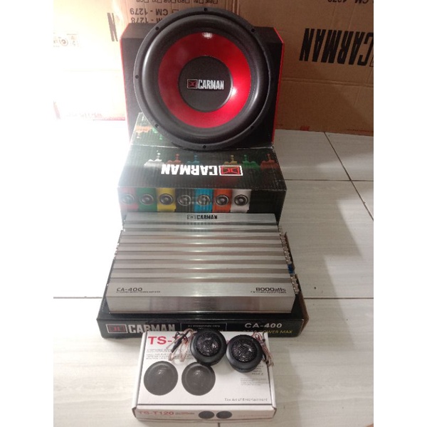 paket audio carman